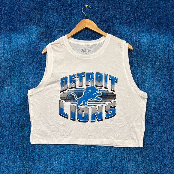 NFL NFC North Detroit Lions Tank Top Shirt Size XL - Picture 1 of 4